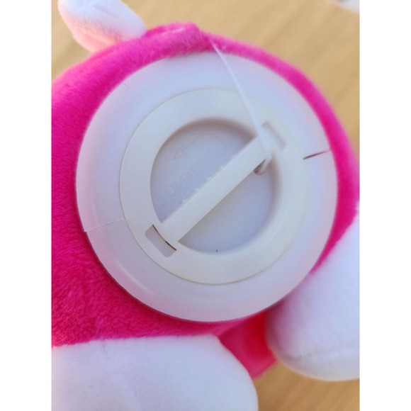 Hello Kitty Plush BANK Figural Piggy Bank Molded Plastic coin stopper 8" NWOT - Picture 9 of 9